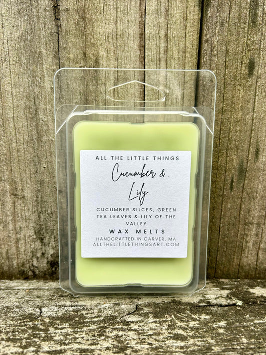 Cucumber & Lily Wax Melts