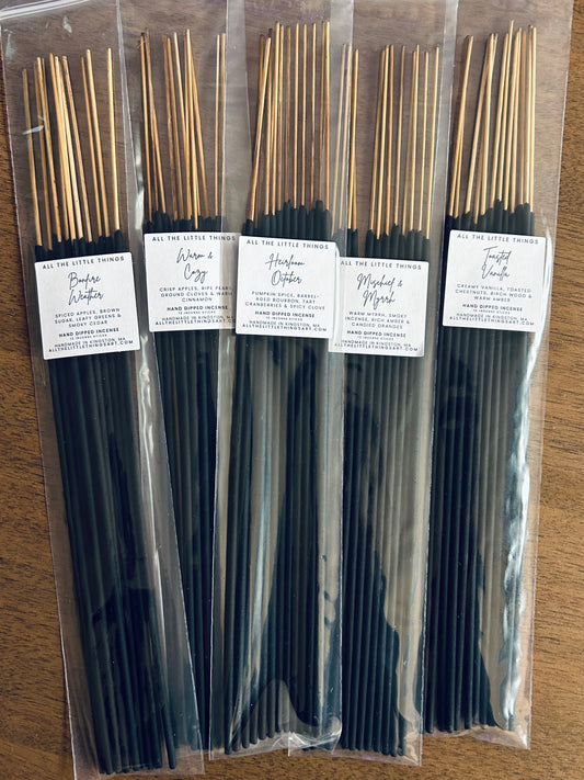 Hand Dipped Incense