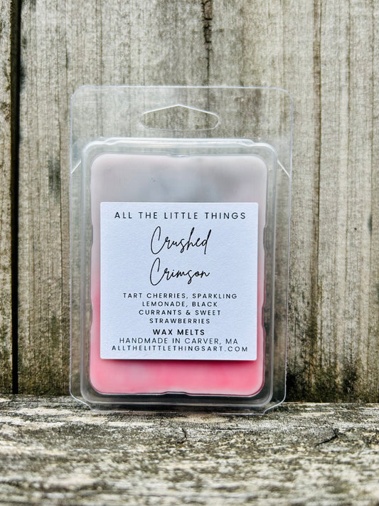 Crushed Crimson Wax Melts