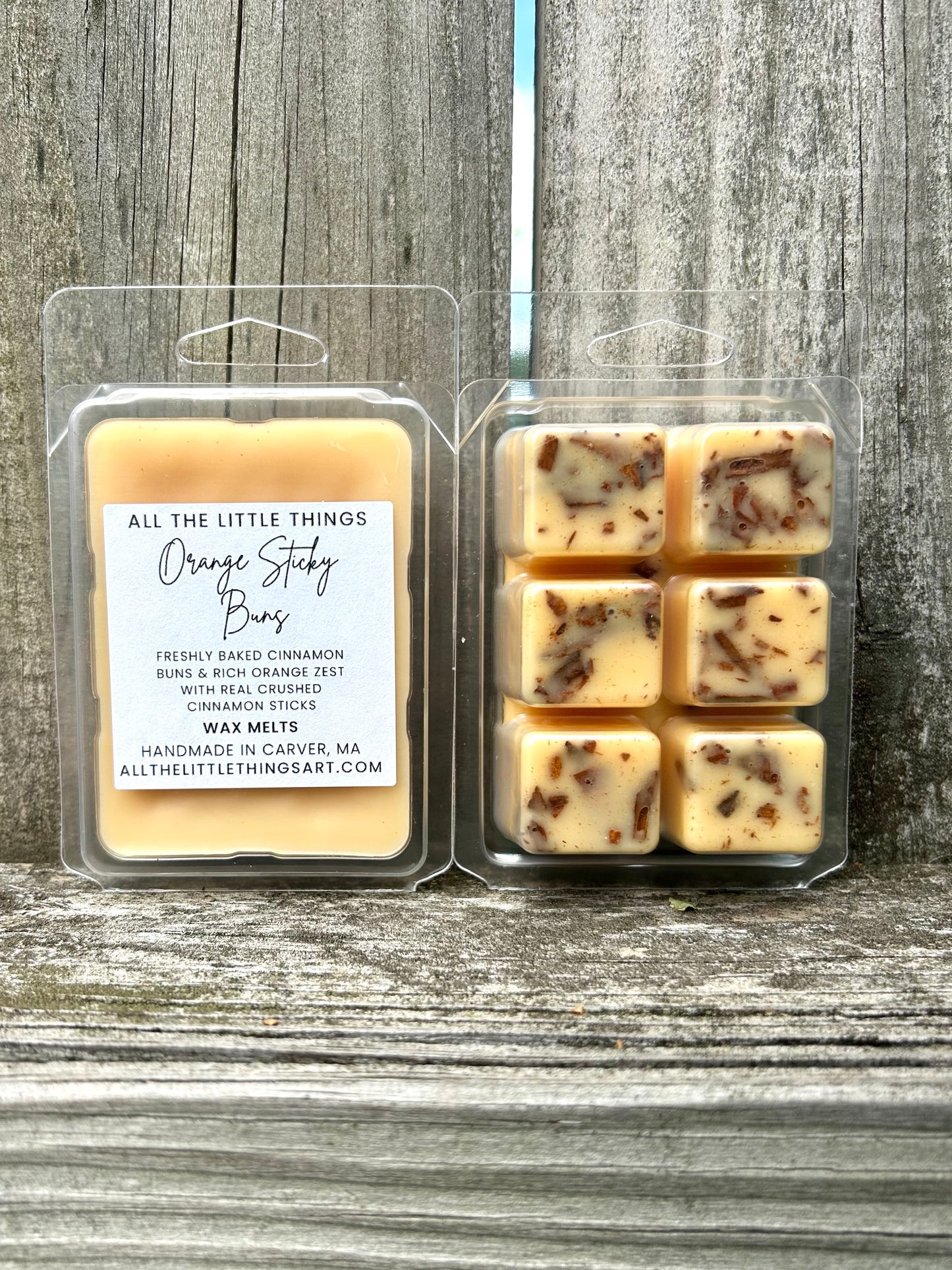 Orange Sticky Buns Wax Melts