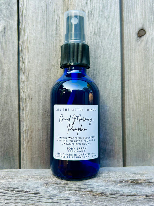 Good Morning, Pumpkin Body Spray