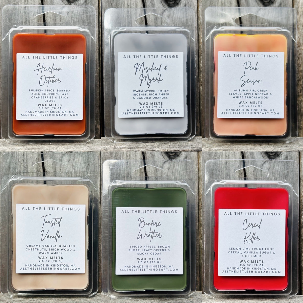 Fall Collection - Wax Melts