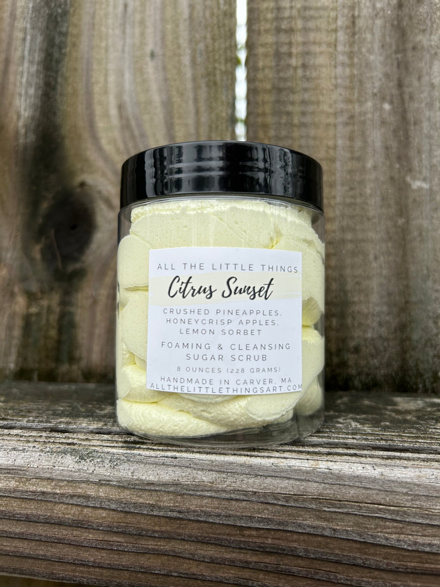 Foaming Sugar Scrub